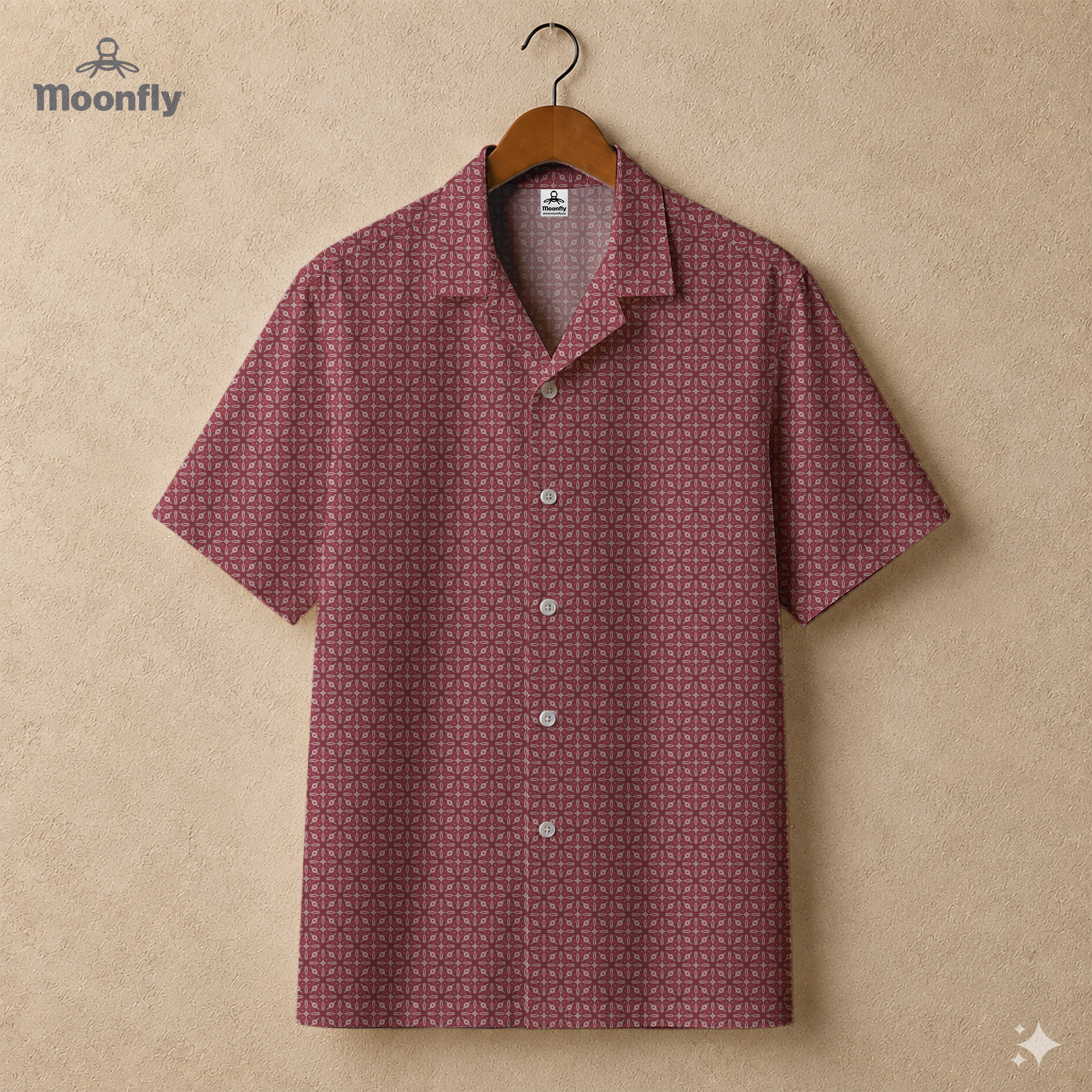 Moonfly Hawaiian Shirt #123