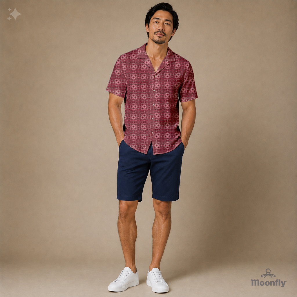 Moonfly Hawaiian Shirt #123
