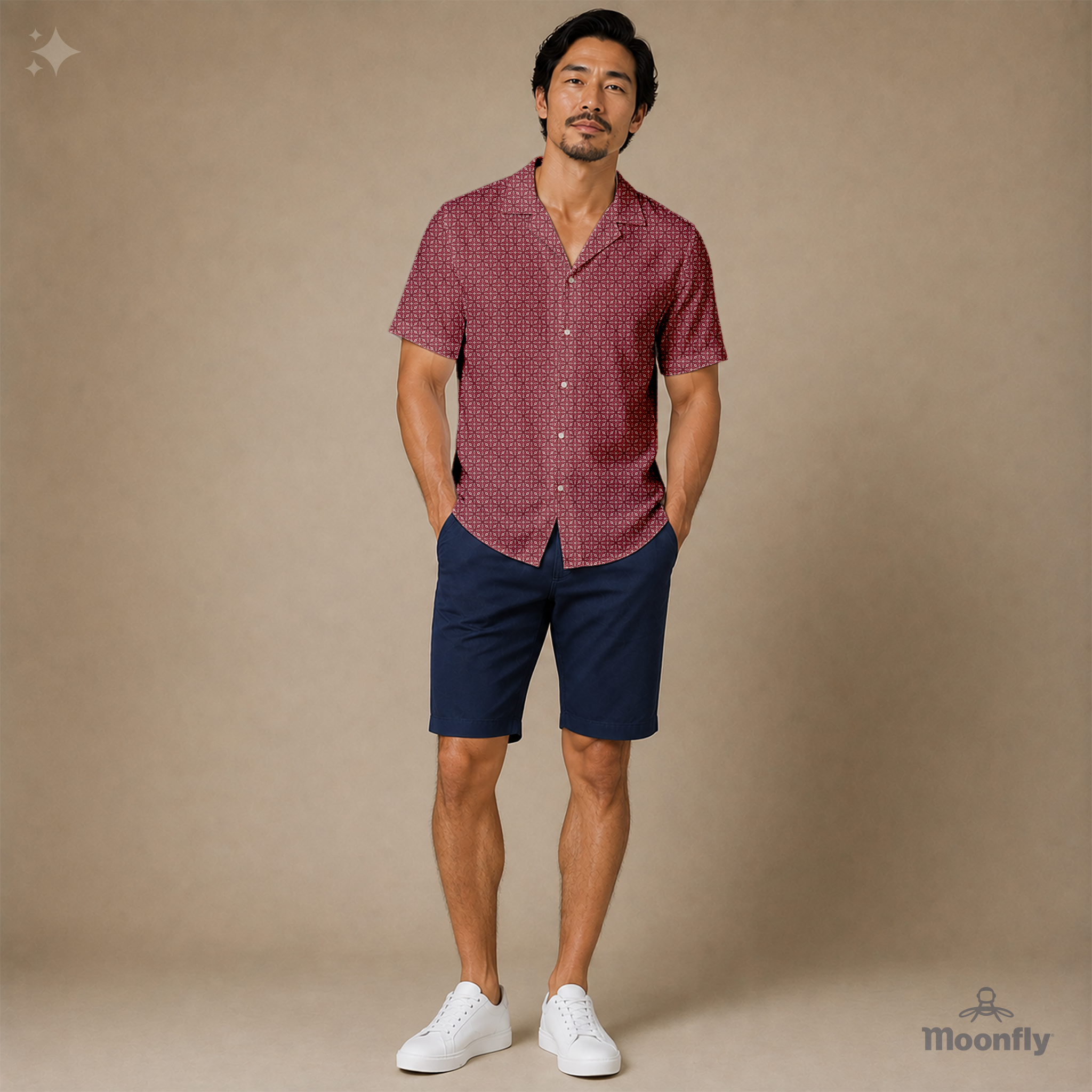 Moonfly Hawaiian Shirt #123