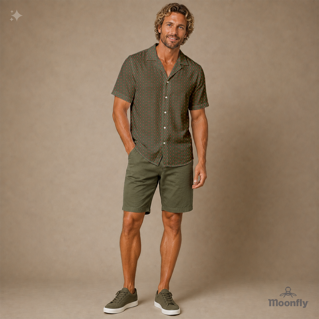Moonfly Hawaiian Shirt #132