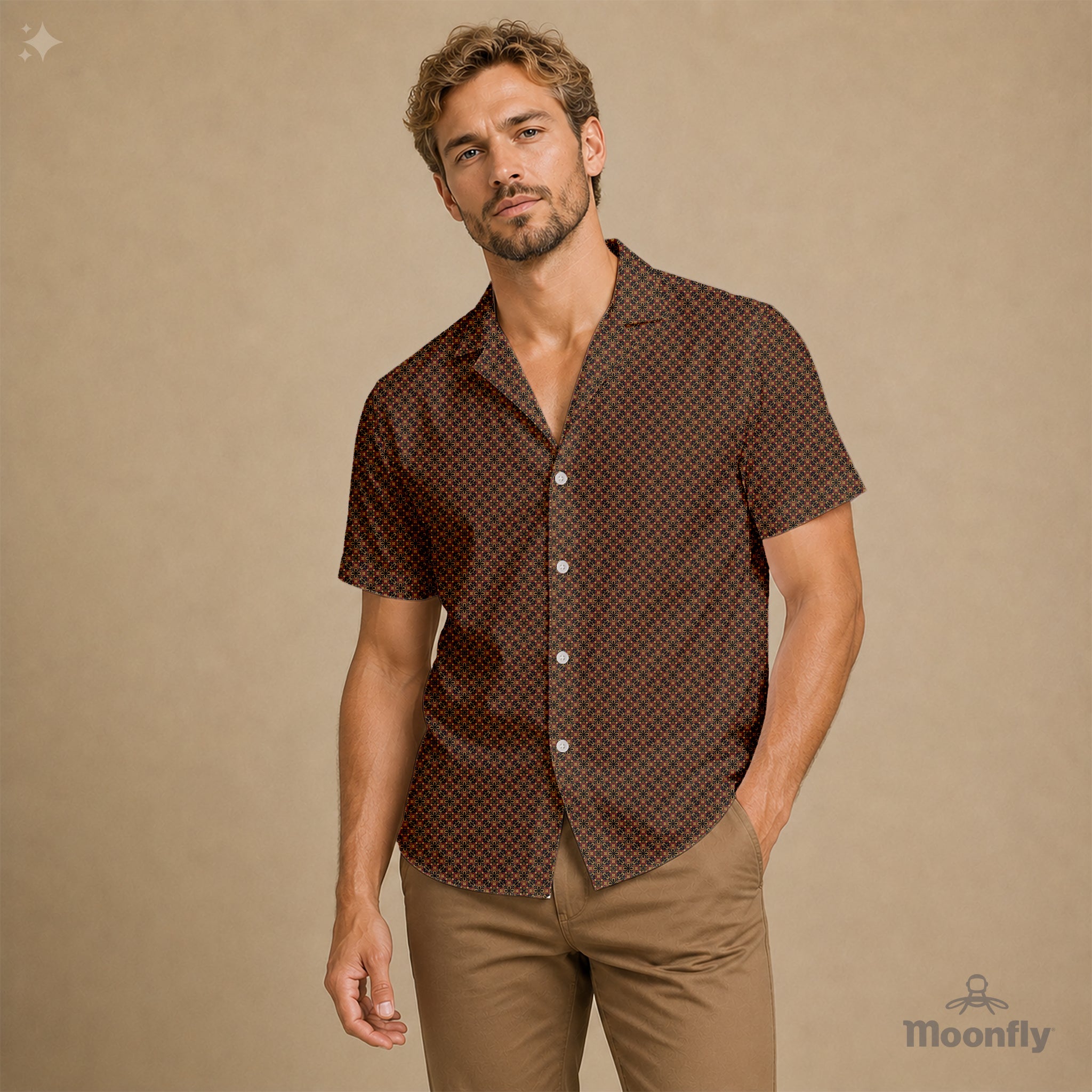 Moonfly Hawaiian Shirt #133