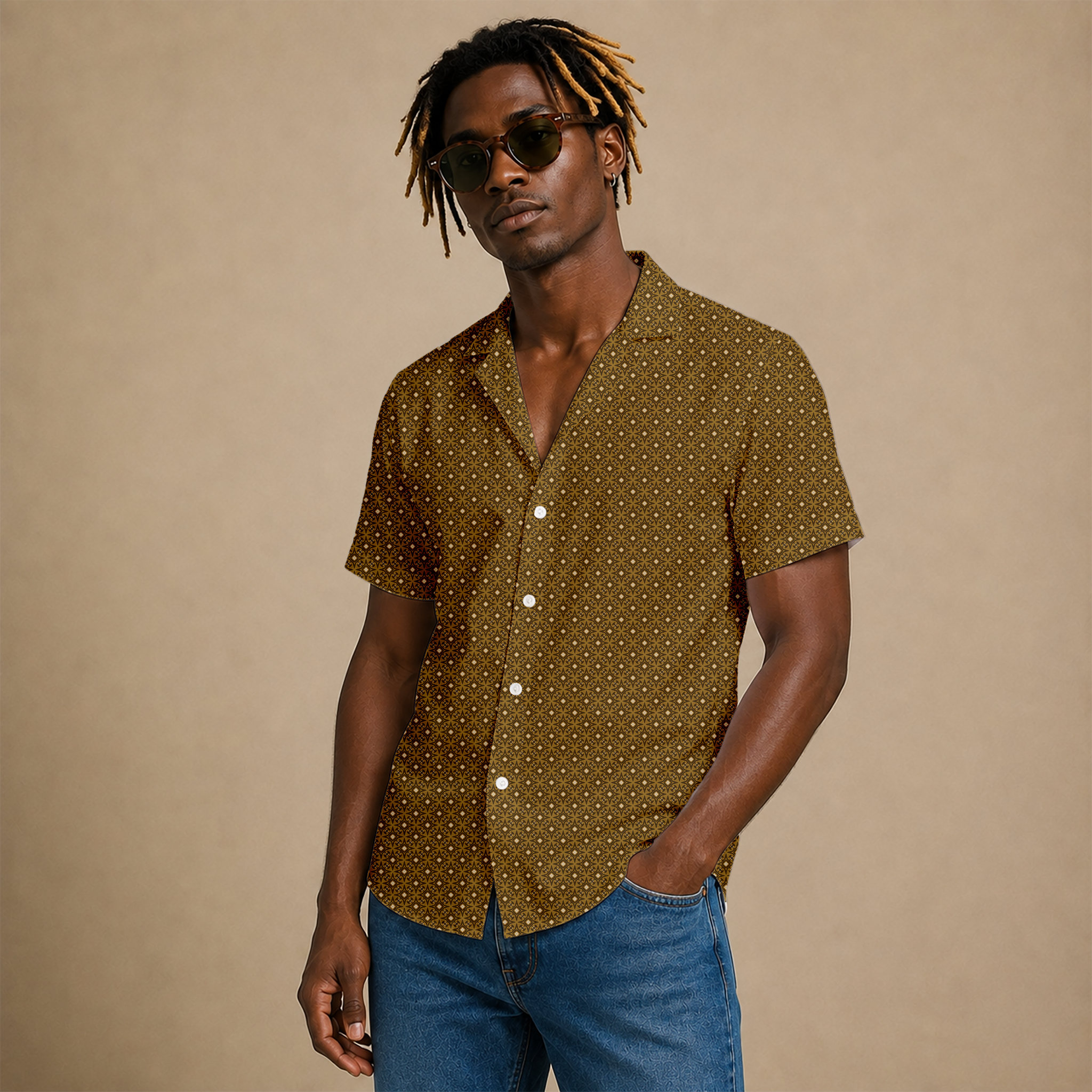 Moonfly Hawaiian Shirt #134