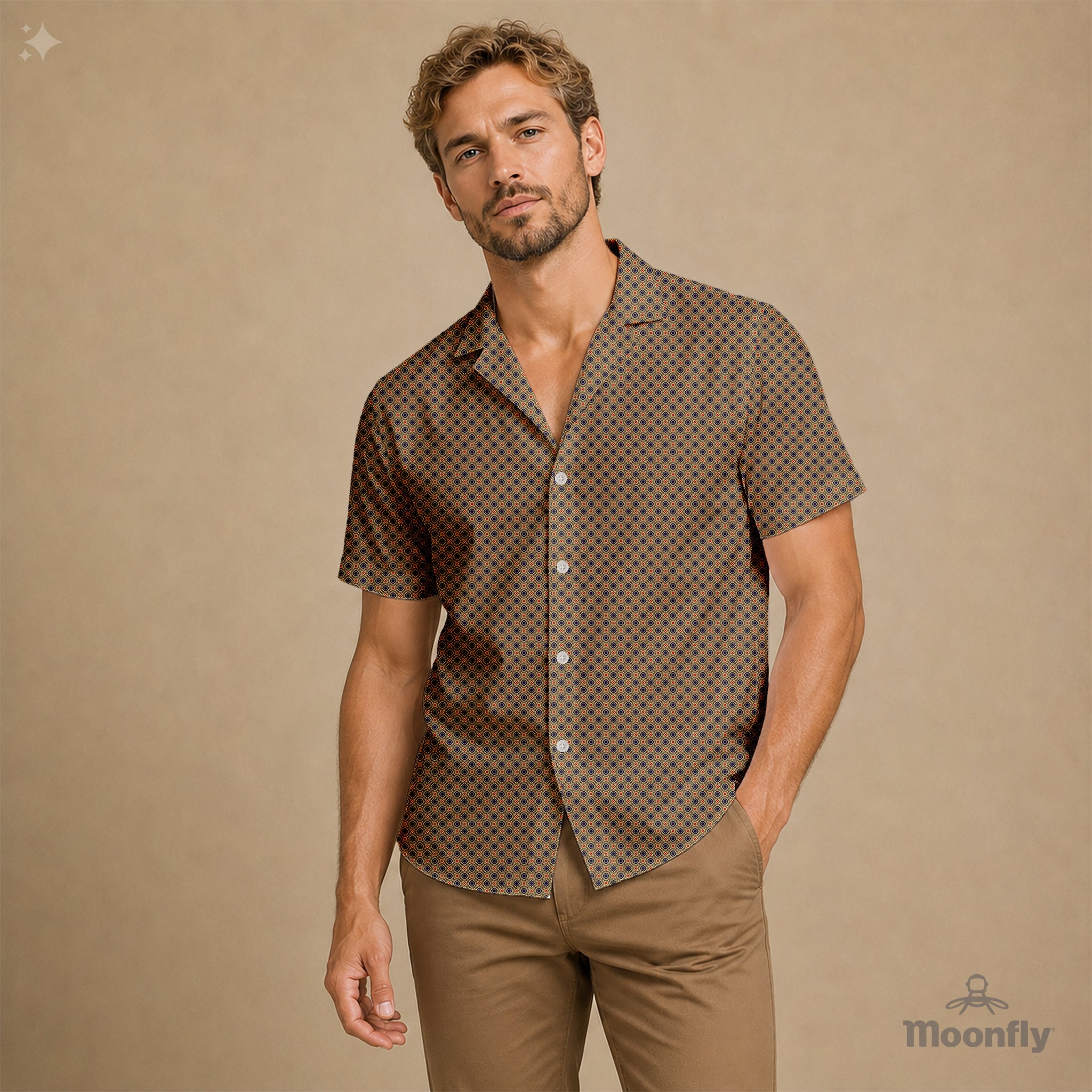 Moonfly Hawaiian Shirt #17