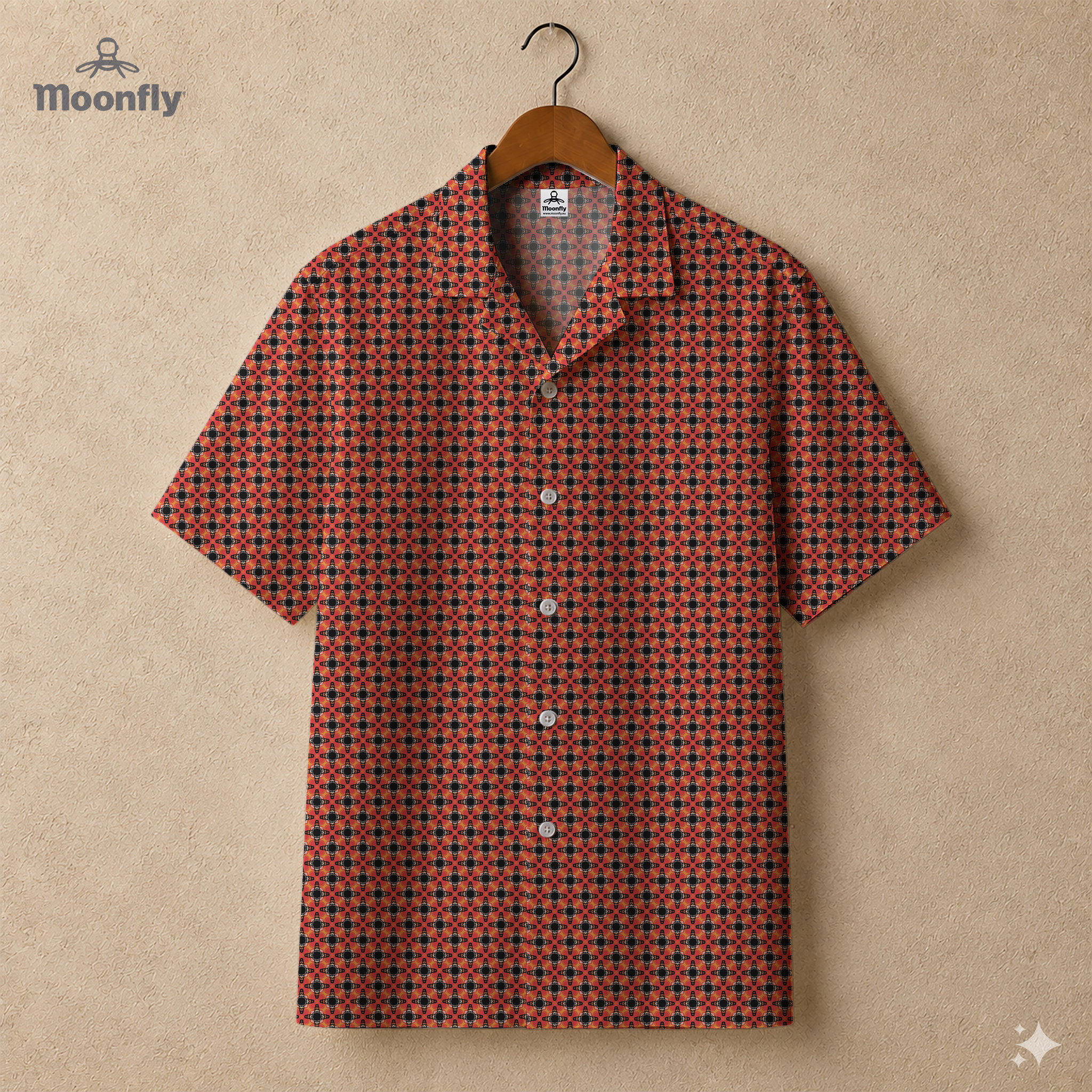 Moonfly Hawaiian Shirt #44